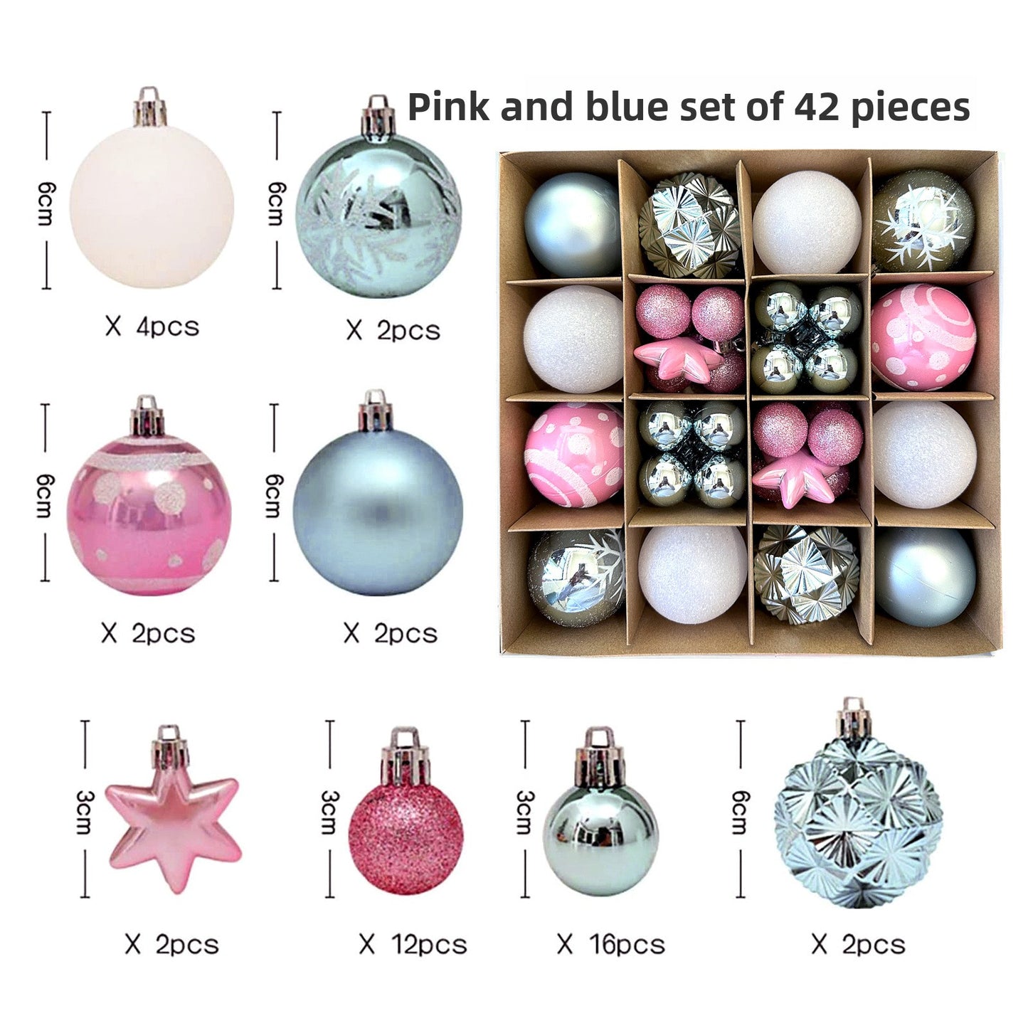 Spherical Christmas decorations Christmas tree