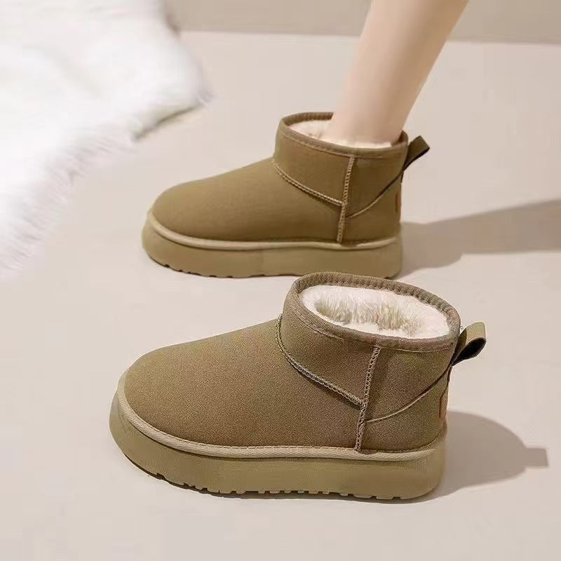 Women's Fleece-Lined Winter Snow Boots