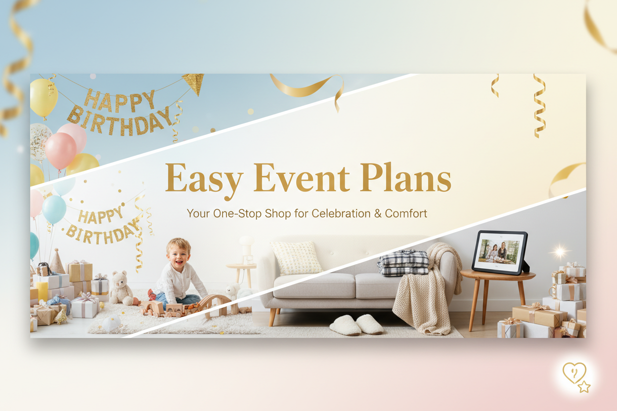 Bannière Easy Event Plans